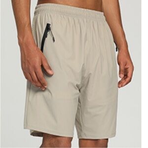 Men's Tec One Tan Athletic Shorts size medium